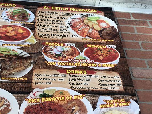 Menu photo 5 Azadero Mexican Grill Anaheim, CA