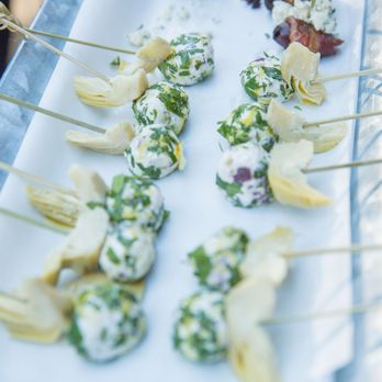Lila & Sage Cake & Catering Co. - Kalamata and green olive cheese bite - Caterers Near Me - Murphys, California