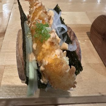 Sugo Hand Roll Bar - Crispy shrimp - Sushi Bars Near Me - Seattle, Washington Sugo Hand Roll Bar - Crispy shrimp - Sushi Bars Near Me - Seattle, Washington