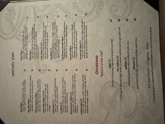 Menu photo 4 Mr Nobu’s Tulsa, OK Menu photo 4 Mr Nobu’s Tulsa, OK