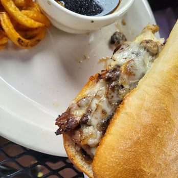 The Cellar Restaurant - Philly cheese steak sandwich - Greek Near Me - Blacksburg, Virginia The Cellar Restaurant - Philly cheese steak sandwich - Greek Near Me - Blacksburg, Virginia