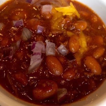 Boudin SF - Beef chili (it had more beans than it did beef, needs a bit more flavor). (3.5 stars) - Bakeries Near Me - Costa Mesa, California