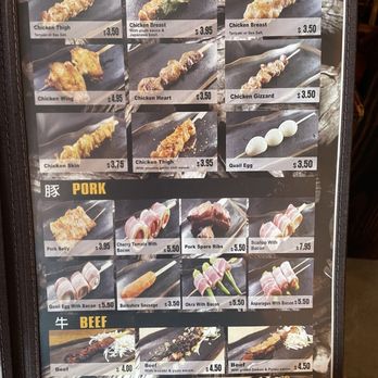 Yokushi Robata - Menu - Poke Near Me - Houston, Texas Yokushi Robata - Menu - Poke Near Me - Houston, Texas