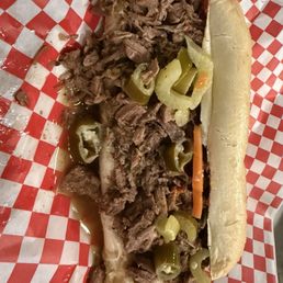 Chicago style italian beef from Butchers at Rino