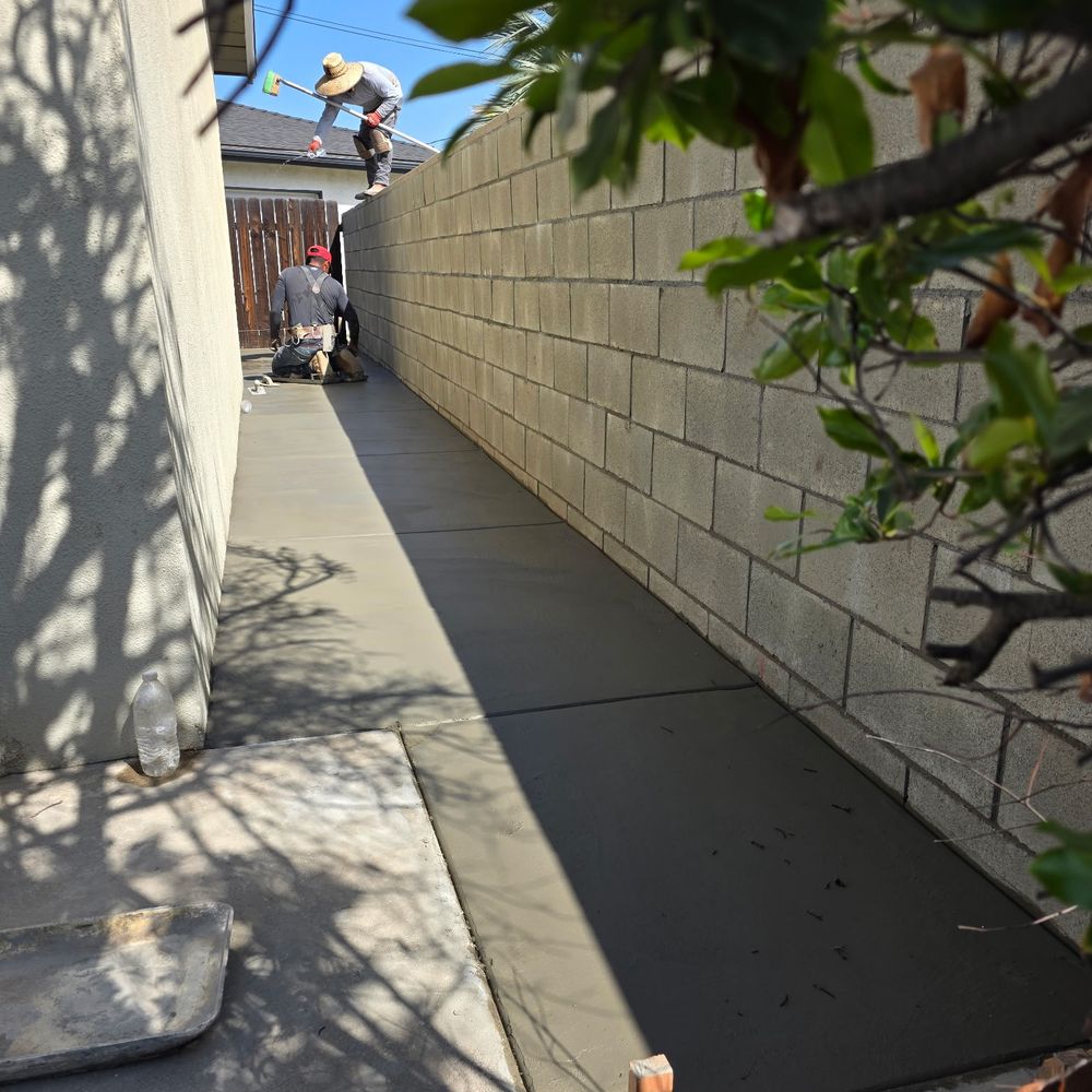 Zenith Builder - After: Concrete added to side of Garage - General Contractors Near Me - Arcadia, California Zenith Builder - After: Concrete added to side of Garage - General Contractors Near Me - Arcadia, California