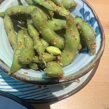 Izakaya Nana - Chili Garlic Edamame / - Izakaya Near Me - Queens, New York Izakaya Nana - Chili Garlic Edamame / - Izakaya Near Me - Queens, New York
