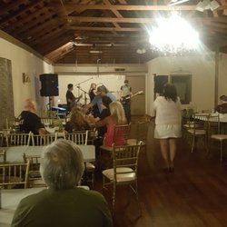 Old Helotes Inn - The venue can seat about one hundred guests with a band playing.