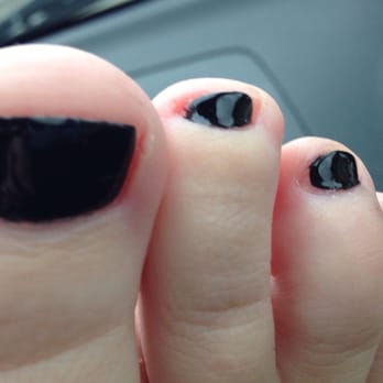 Charisma - I can do a way better paint job at home without cutting myself up or the polish edge & nail shape inconsistencies; very disappointed. - Nail Salons Near Me - San Jose, California Charisma - I can do a way better paint job at home without cutting myself up or the polish edge & nail shape inconsistencies; very disappointed. - Nail Salons Near Me - San Jose, California
