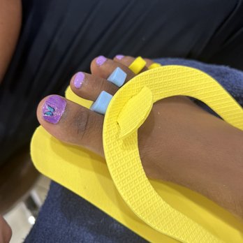 Royal Nail Bar - Pedicure with a Butterfly - Nail Salons Near Me - Coral Springs, Florida Royal Nail Bar - Pedicure with a Butterfly - Nail Salons Near Me - Coral Springs, Florida