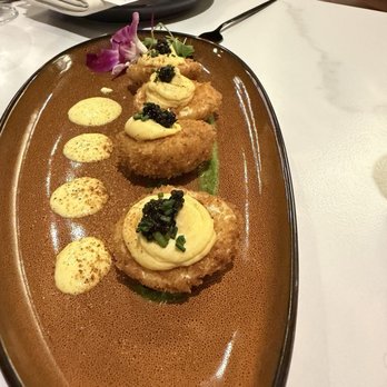 Problem Lounge - Deep fried deviled eggs. - Southern Near Me - Scottsdale, Arizona