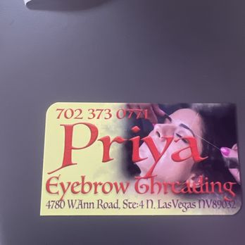 Priya Eyebrow Threading - Eyebrow Services Near Me - North Las Vegas, Nevada Priya Eyebrow Threading - Eyebrow Services Near Me - North Las Vegas, Nevada