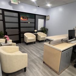 Reception area