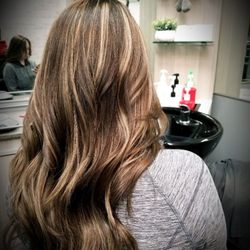 Brunette balayage