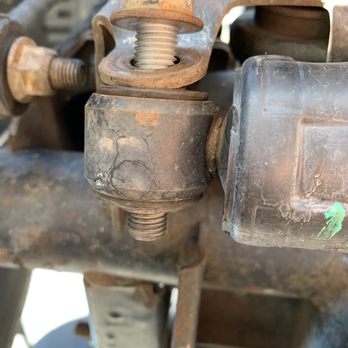 Carson Dodge Chrysler Jeep Ram - As found on Sunday, just the bolt pushed through no nut just hanging there - Auto Repair Near Me - Carson City, Nevada