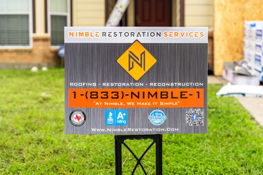 Slide of Nimble Restoration Services
