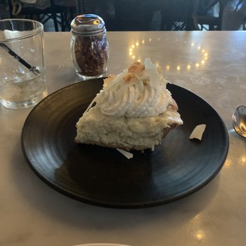 Serious Pie Downtown - Coconut Cream Pie - Pizza Near Me - Seattle, Washington Serious Pie Downtown - Coconut Cream Pie - Pizza Near Me - Seattle, Washington