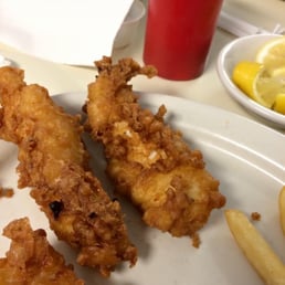 Such amazingly delicious fried cod!