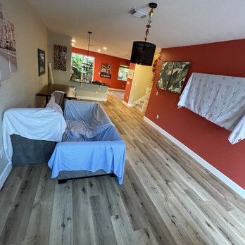 AFG Floor Experts - a living room and kitchen - Flooring Near Me - Miami, Florida
