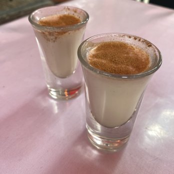 Lola's - Free shots, tasted like Baileys with cream - Spanish Near Me - Hoboken, New Jersey