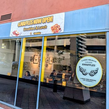 & Waffles - Corner of Pine and 1st. - Breakfast & Brunch Near Me - Long Beach, California & Waffles - Corner of Pine and 1st. - Breakfast & Brunch Near Me - Long Beach, California