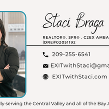 Staci Braga- EXIT Realty Consultants - Real Estate Agents Near Me - Manteca, California Staci Braga- EXIT Realty Consultants - Real Estate Agents Near Me - Manteca, California