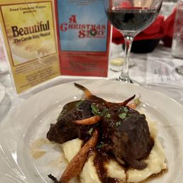 Short rib dinner