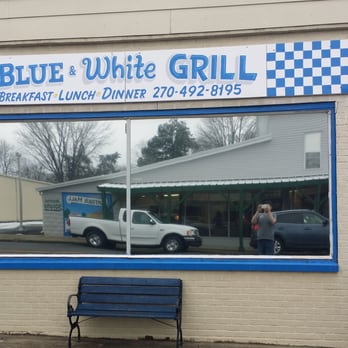 Blue and White Grill - Front of Building - Diners Near Me - Hazel, Kentucky Blue and White Grill - Front of Building - Diners Near Me - Hazel, Kentucky