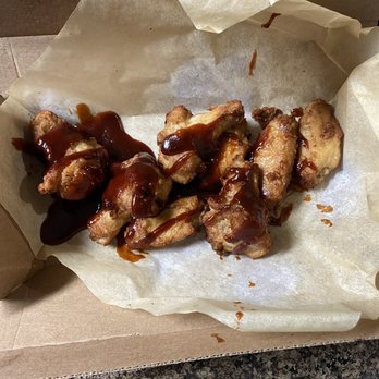 Domino's Pizza - Poorly prepared Honey Barbecue wings - Pizza Near Me - Chelsea, Alabama Domino's Pizza - Poorly prepared Honey Barbecue wings - Pizza Near Me - Chelsea, Alabama