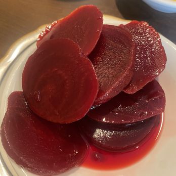 Watts Restaurant - Pickled beets - Seafood Near Me - Utica, Ohio