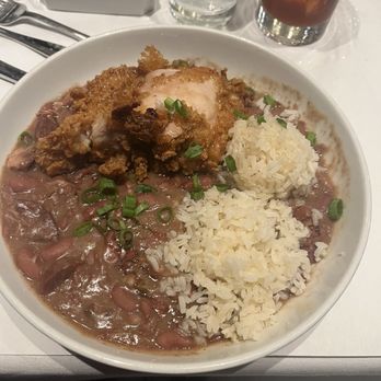 Luke - Red Beans & Rice with Tabasco Honey Fried Chicken - French Near Me - New Orleans, Louisiana Luke - Red Beans & Rice with Tabasco Honey Fried Chicken - French Near Me - New Orleans, Louisiana