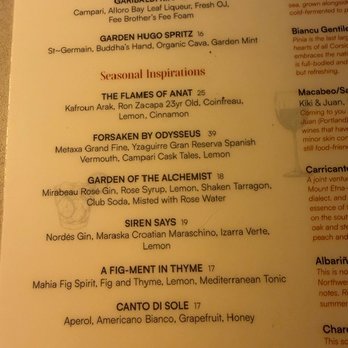 Garibaldi - Drinks - Cocktail Bars Near Me - San Diego, California Garibaldi - Drinks - Cocktail Bars Near Me - San Diego, California