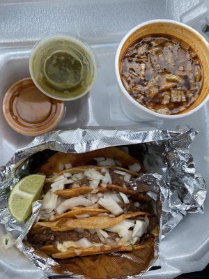 Birria & Barbacoa de Chivo Los Compadre's Taco Truck by null