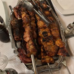 Le Canon d'Or - Garlic skewers, chef specialty