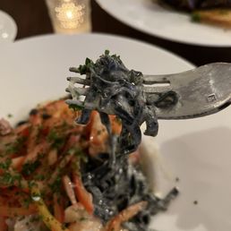 Seafood linguine
