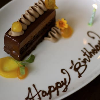 The Loft - Another angle of the complementary birthday cake. Ultimate chocolate free. - New American Near Me - Laguna Beach, California The Loft - Another angle of the complementary birthday cake. Ultimate chocolate free. - New American Near Me - Laguna Beach, California