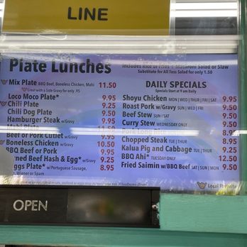 Rainbow Drive-In - Menu - Hawaiian Near Me - Honolulu, Hawaii Rainbow Drive-In - Menu - Hawaiian Near Me - Honolulu, Hawaii