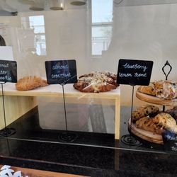Rocketcup Coffee - The almond croissant had an amazing flaky crunch!  Perfect millefeuille @ Rocketcup Coffee/Olean, NY