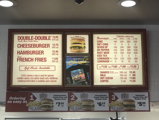 Menu photo 6 In-N-Out Burger Oceanside, CA Menu photo 6 In-N-Out Burger Oceanside, CA