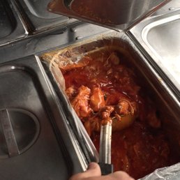 Honey Sriracha chicken at Chicken Mac Truck Honey Sriracha chicken at Chicken Mac Truck