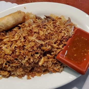 Thai Legacy Restaurant - Pineapple Fried Rice with Beef Lunch Special - Thai Near Me - Brandon, Florida Thai Legacy Restaurant - Pineapple Fried Rice with Beef Lunch Special - Thai Near Me - Brandon, Florida