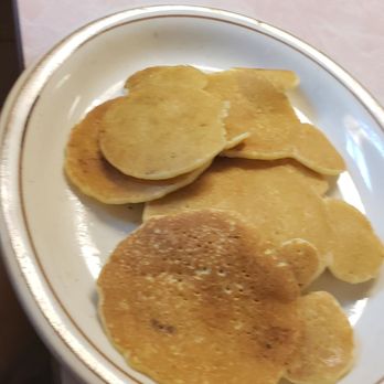 Pondfield Cafe - Mickey mouse pancakes...my son cudnt wait for me to take a pic so Mickey is missing an ear - Breakfast & Brunch Near Me - Bronxville, New York Pondfield Cafe - Mickey mouse pancakes...my son cudnt wait for me to take a pic so Mickey is missing an ear - Breakfast & Brunch Near Me - Bronxville, New York