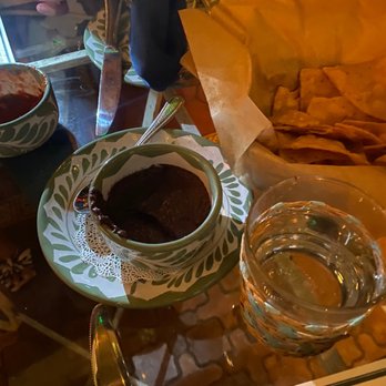 The Hideaway - The delish vegan bean dip and chips - Steakhouses Near Me - Beverly Hills, California