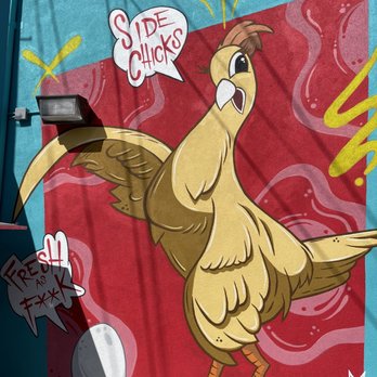 Two Chicks - Be sure to swing around the alley way side of Two Chicks and check out the Side Chick. Great Bloody Marys and coffee! - Breakfast & Brunch Near Me - Reno, Nevada Two Chicks - Be sure to swing around the alley way side of Two Chicks and check out the Side Chick. Great Bloody Marys and coffee! - Breakfast & Brunch Near Me - Reno, Nevada