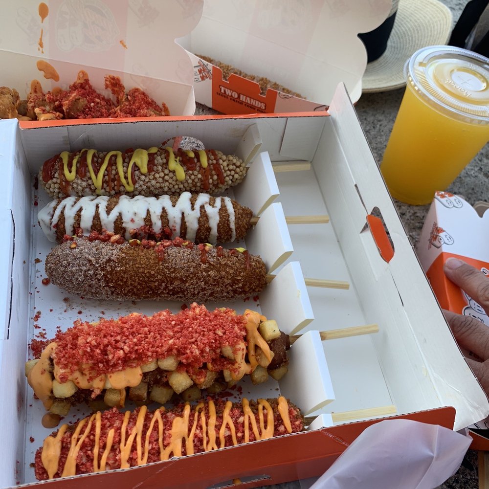 Two Hands Corn Dogs - Korean Near Me - Torrance, California Two Hands Corn Dogs - Korean Near Me - Torrance, California