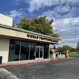 Exterior photo of World Traveler Coffee Roasters - Folsom, California Exterior photo of World Traveler Coffee Roasters - Folsom, California
