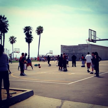 Venice Beach Boardwalk - Basketball court - Beaches Near Me - Venice, California Venice Beach Boardwalk - Basketball court - Beaches Near Me - Venice, California