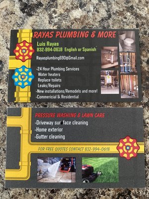 Rayas Plumbing Services