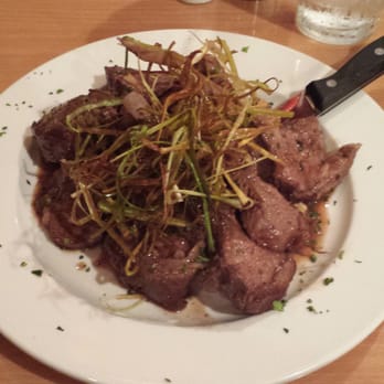 Pangea Tavern - Rack of lamb with red wine demi glace and fried leeks - New American Near Me - Avon, North Carolina Pangea Tavern - Rack of lamb with red wine demi glace and fried leeks - New American Near Me - Avon, North Carolina