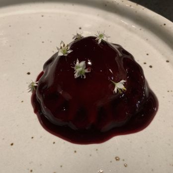 Nonesuch - Bison Pithivier with blueberry gastrique - New American Near Me - Oklahoma City, Oklahoma Nonesuch - Bison Pithivier with blueberry gastrique - New American Near Me - Oklahoma City, Oklahoma