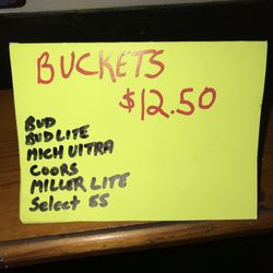 Garbo’s Lost Cause - Bucket Specials